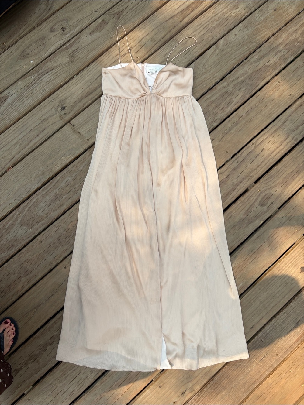 SACHIN & BABI Champage Gown Dress